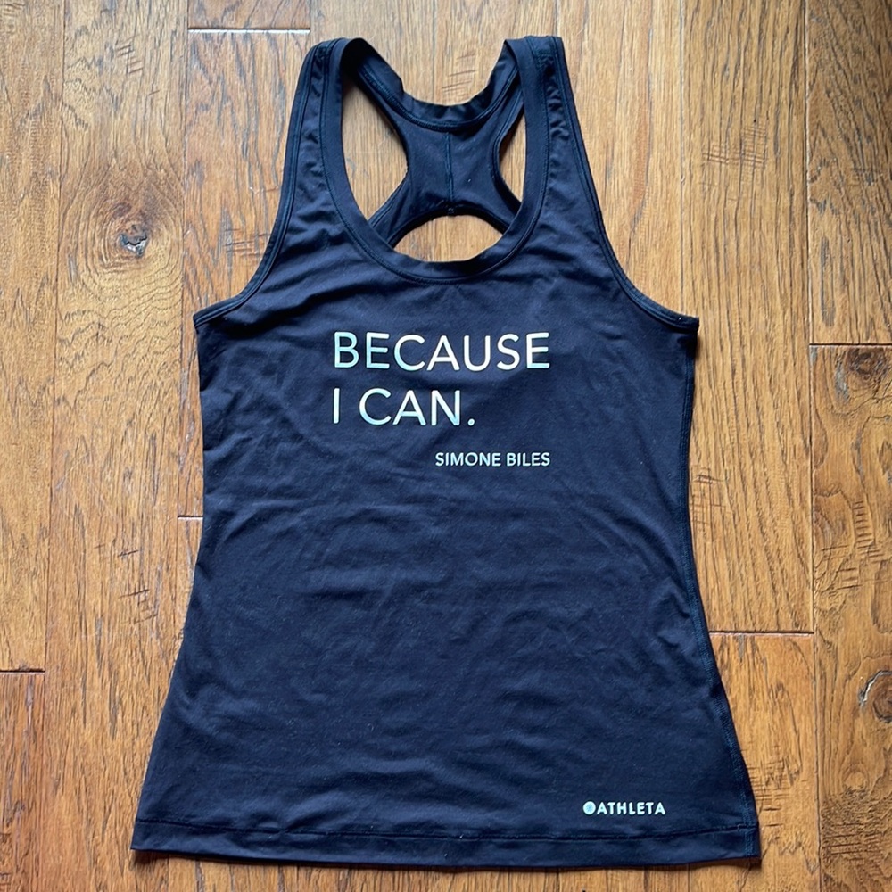 Athleta LIMITED EDITION Simone Biles workout tank Size medium